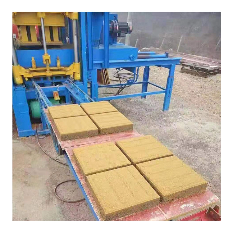 QTJ3-20 Construction Machinery of Color paver building material brick Making Machine hollow block machinery