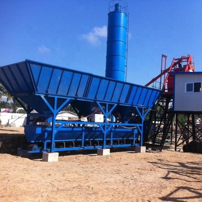 HLS180 Concrete machinery concrete ready mix batch plant/low price concrete batching plant