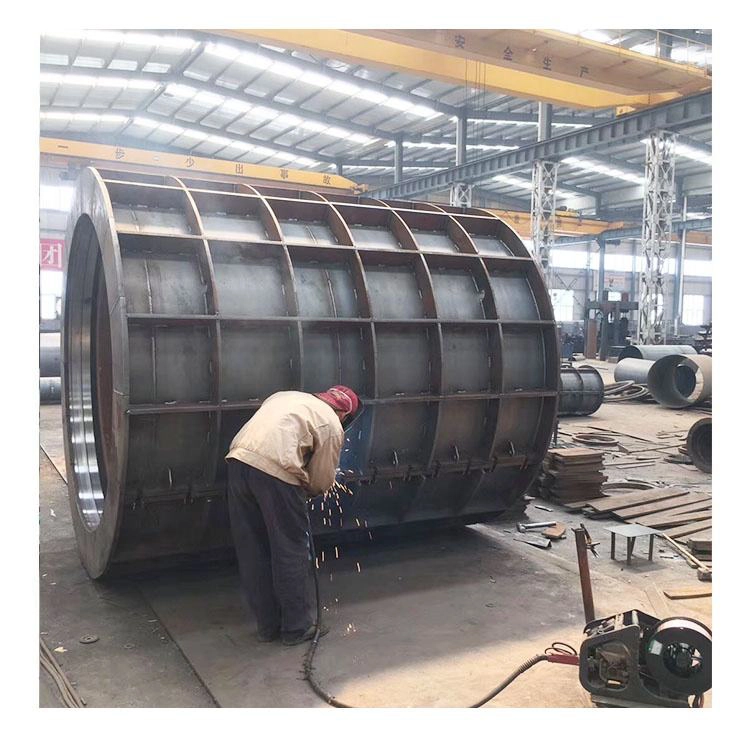Concrete mold pipe machine to make reinforced concrete pipe