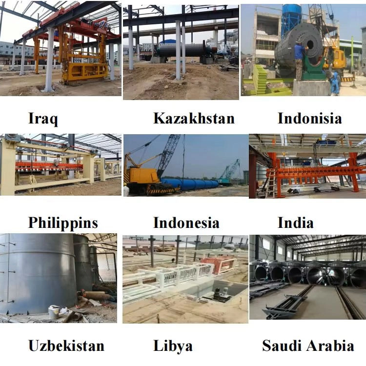 QT5-15 Concrete Hollow Block Brick Making Machine Paving Block Paving Vibration Method Construction Featuring PLC Pump