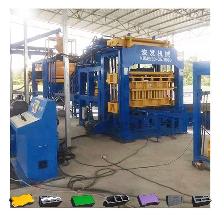 QT12-15 concrete block making machine turkish block making machines construction machinery