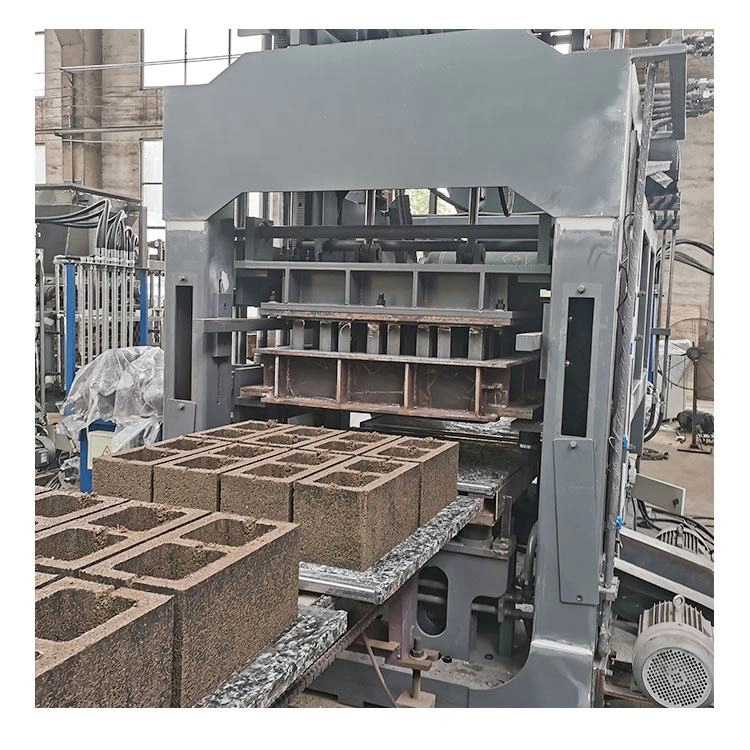 QT8-15 concrete press brick slab machine making block concrete