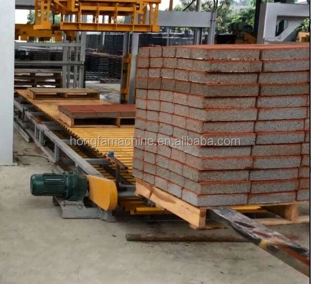 Concrete hollow block paver brick Palletizer machine Brick stacker