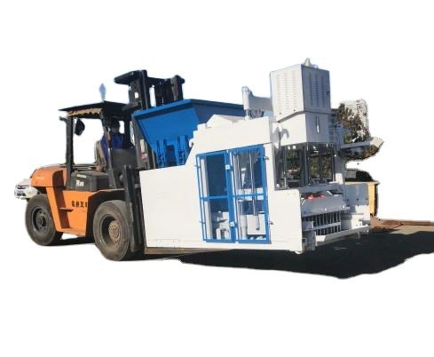 QMJ-12A movable block making machine egg layer machinery pallet free