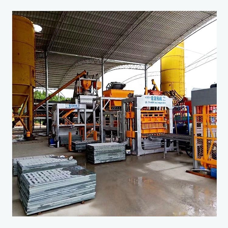 QT12-15 concrete block making machine block machine making automatic brick molds